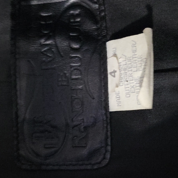 Men's Leather Jacket - Picture 4 of 4